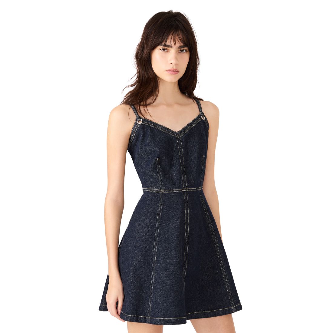 Steve Madden Women's Harley V-Neck Dress