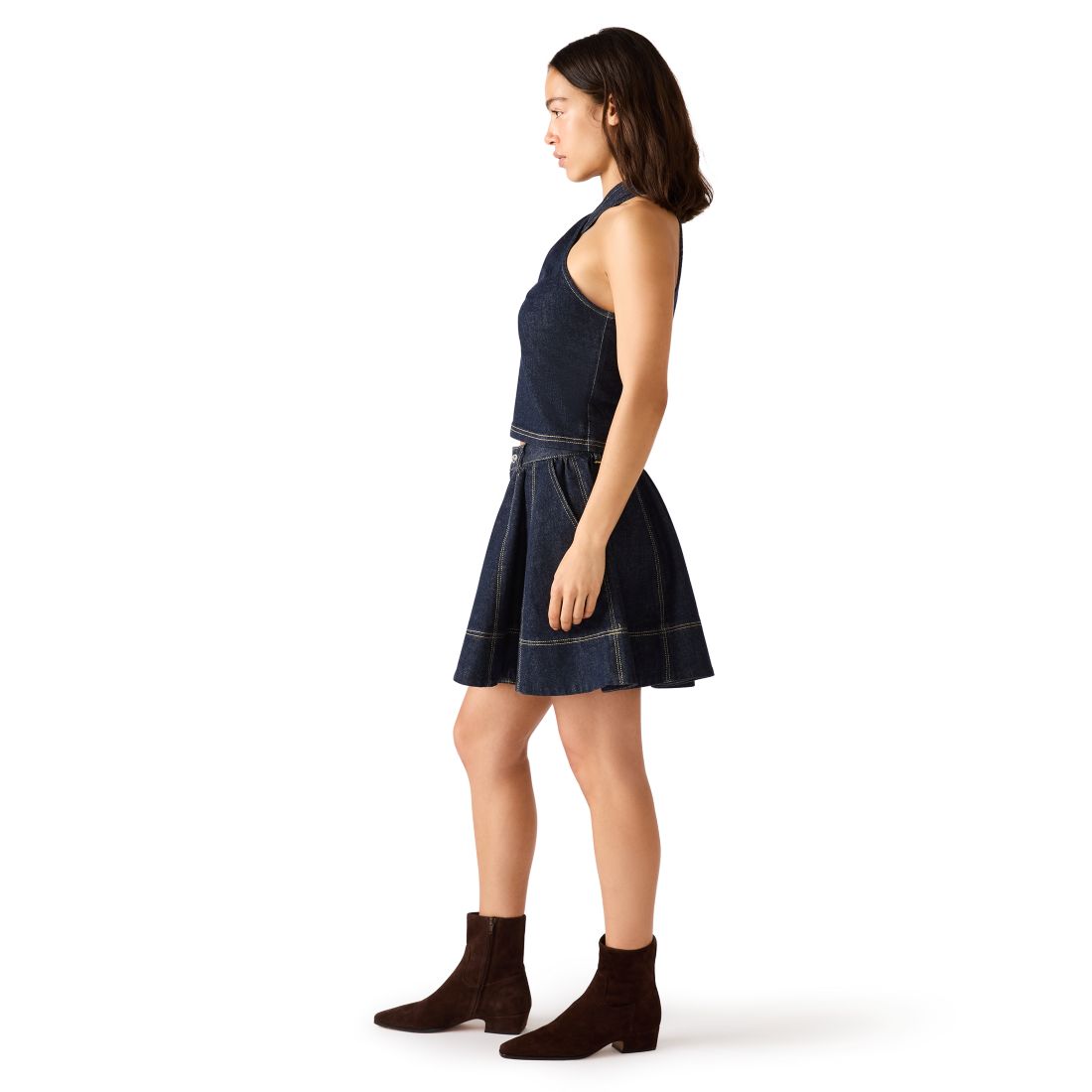 Steve Madden Women's Circle A-Line Skirt