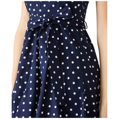 Bb Dakota Women's Dasia Square Neck Polka-Dot Dress