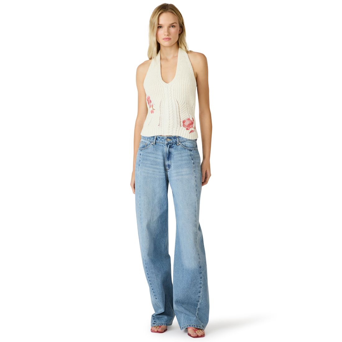 Steve Madden Women's Halter Neck Top