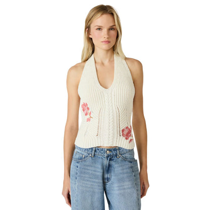 Steve Madden Women's Halter Neck Top