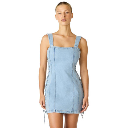 Steve Madden Women's Gianka Square Neck Dress