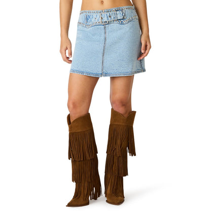 Steve Madden Women's High Rise Mini Skirt