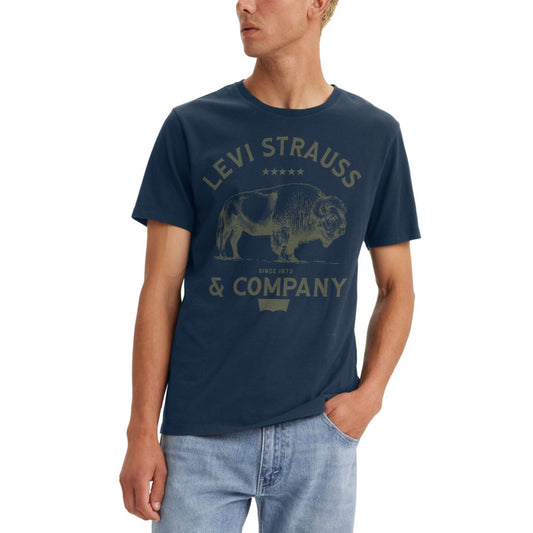 Levi's Men's Classic Short Sleeve Graphic Crewneck T-Shirt