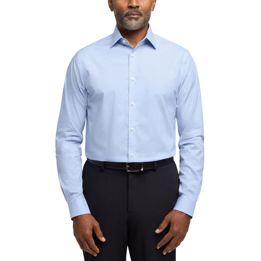 Michael Kors Men's Regular Fit Comfort Stretch Dress Shirt