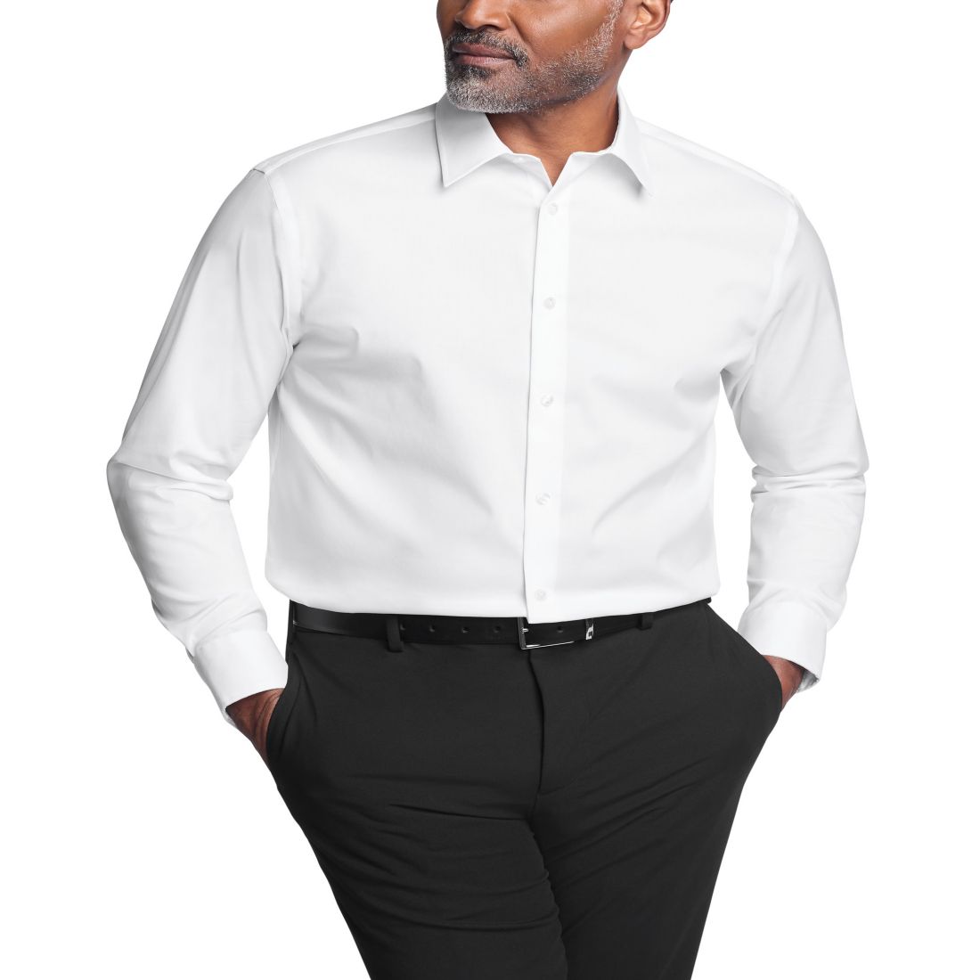 Calvin Klein Men's Stretch Regular Fit Dress Shirt