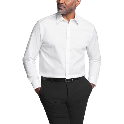 Calvin Klein Men's Stretch Slim Fit Dress Shirt