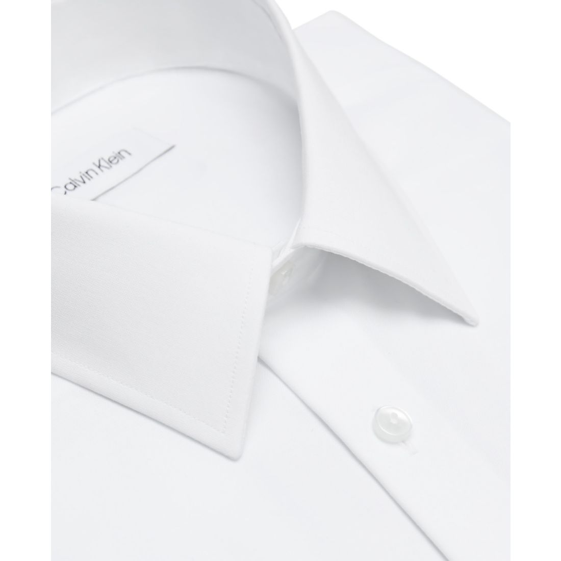 Calvin Klein Men's Stretch Slim Fit Dress Shirt