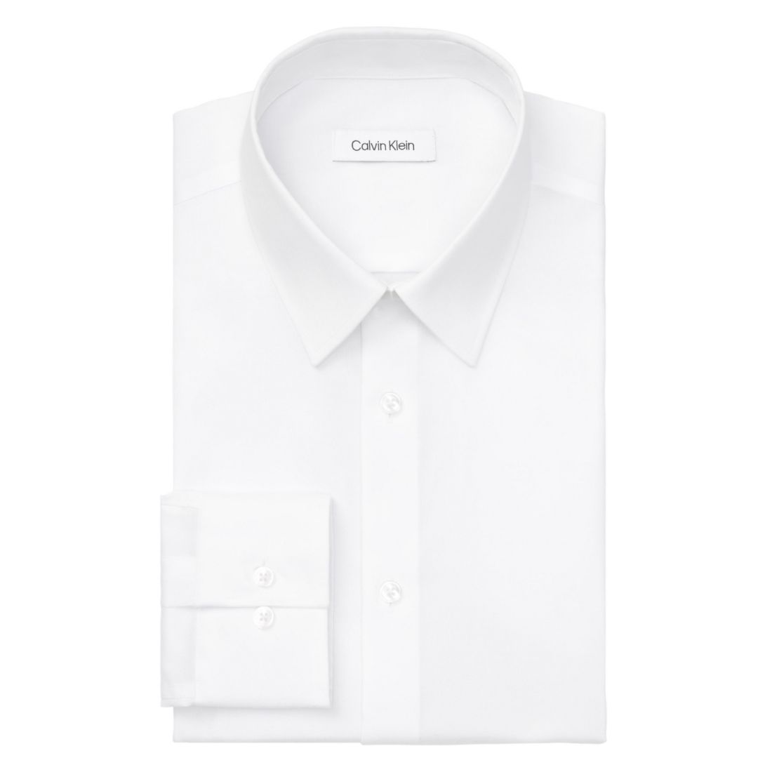 Calvin Klein Men's Stretch Slim Fit Dress Shirt