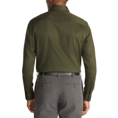 Calvin Klein Men's Steel Plus Regular Fit Dress Shirt