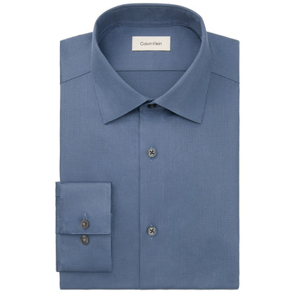 Calvin Klein Men's Steel Plus Regular Fit Dress Shirt