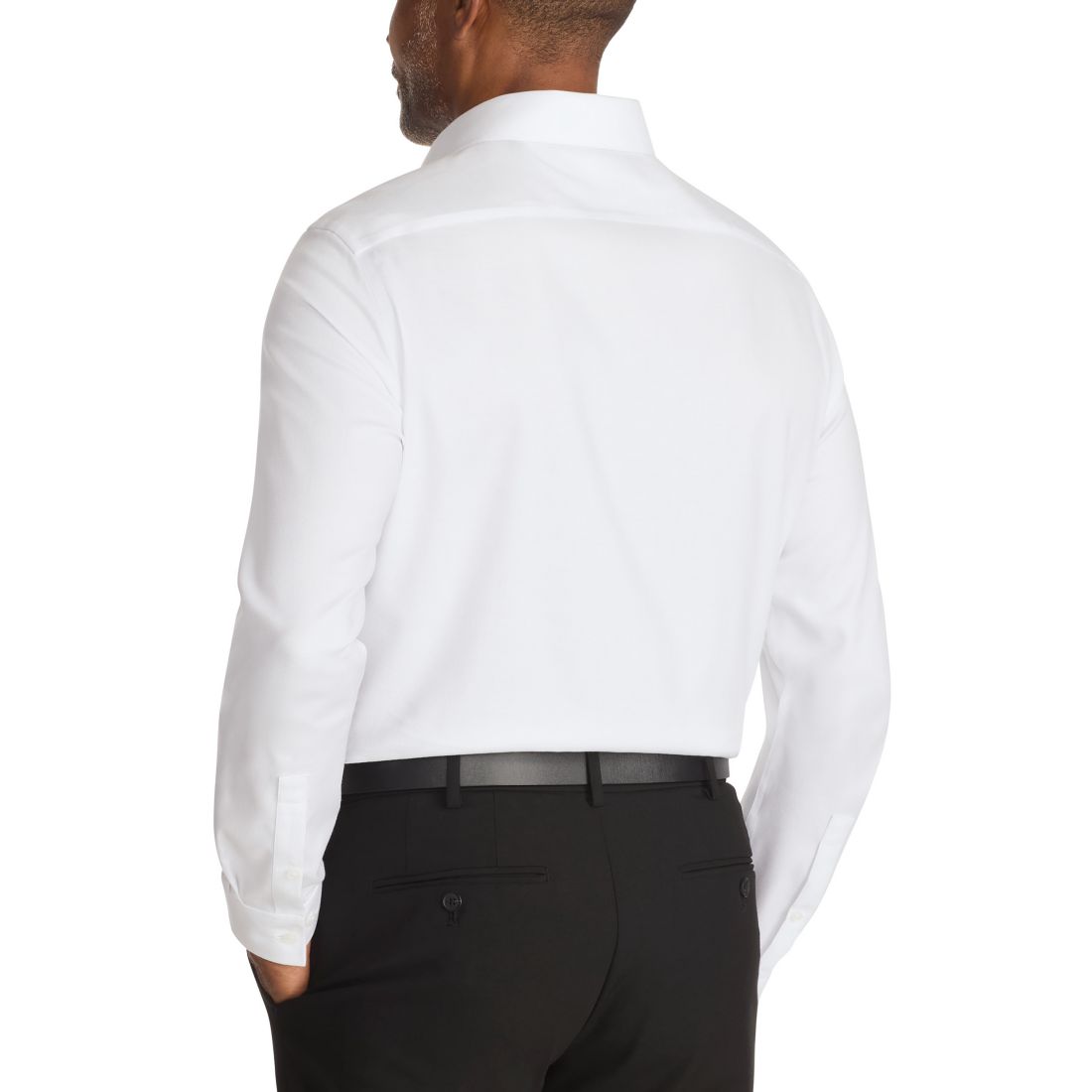 Michael Kors Men's Luxe Touch Stretch Long Sleeve Dress Shirt