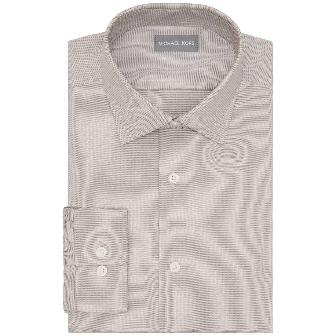 Michael Kors Men's Luxe Touch Stretch Long Sleeve Dress Shirt