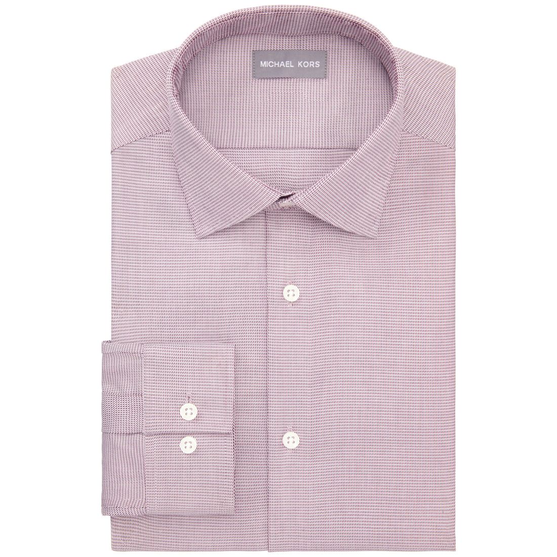 Michael Kors Men's Luxe Touch Stretch Long Sleeve Dress Shirt