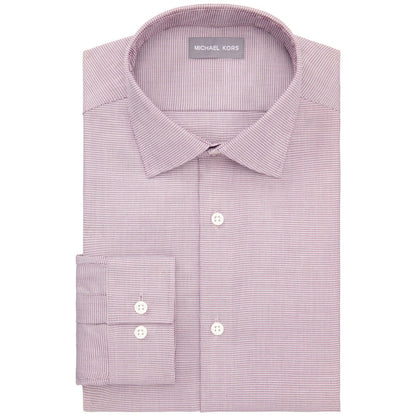 Michael Kors Men's Luxe Touch Stretch Long Sleeve Dress Shirt