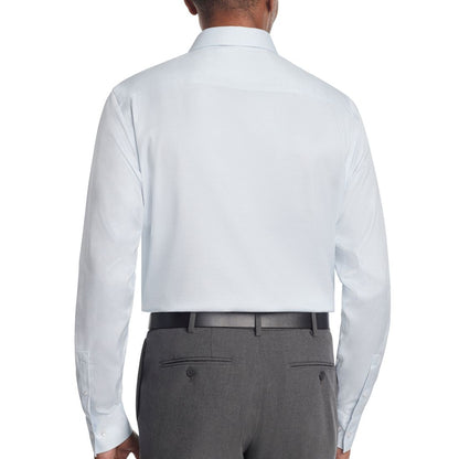 Calvin Klein Men's Refined Cotton Stretch Regular Fit Dress Shirt