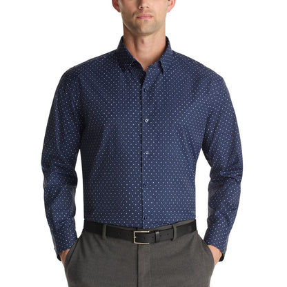 Tommy Hilfiger Men's Tech Athletic Fit Dress Shirt