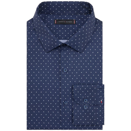Tommy Hilfiger Men's Tech Athletic Fit Dress Shirt