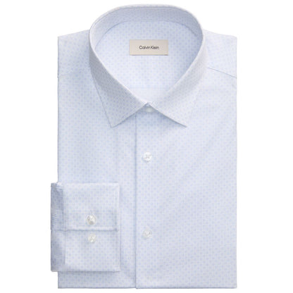 Calvin Klein Refined Cotton Stretch, Men's Regular Fit Dress Shirt