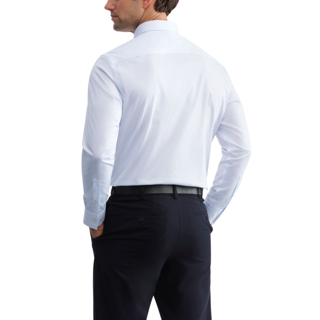 Calvin Klein Refined Cotton Stretch, Men's Regular Fit Dress Shirt