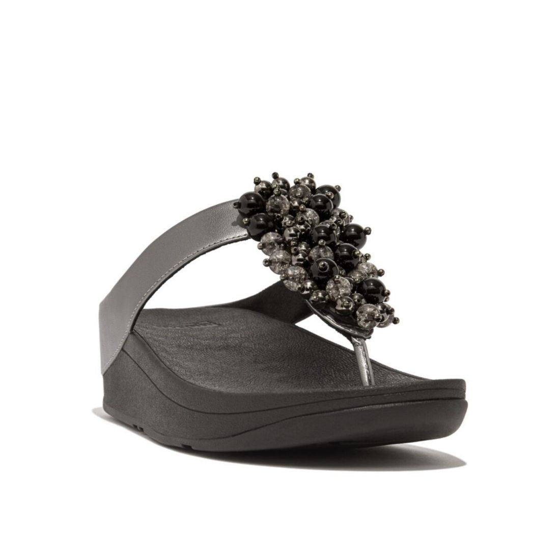 FitFlop Women's Fino Bauble-Bead Toe-Post Sandals