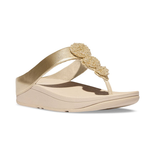 FitFlop Women's Fino Beadie Wedge Sandals