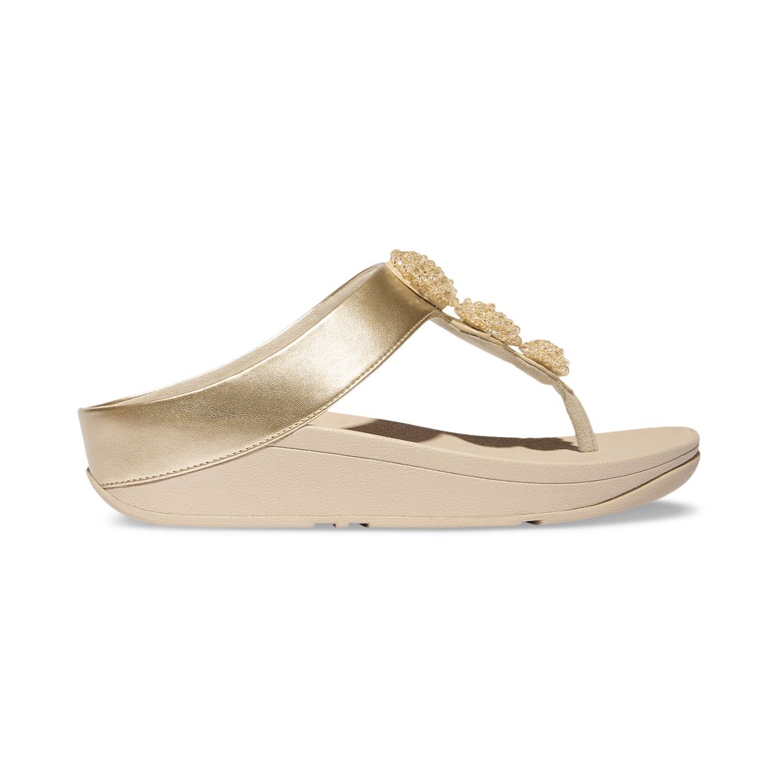 FitFlop Women's Fino Beadie Wedge Sandals