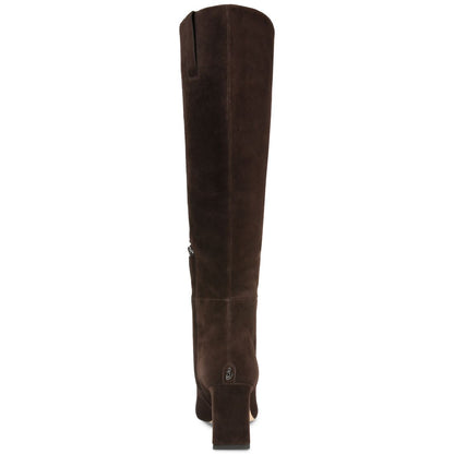 Sam Edelman Sylvia Snip-Toe Knee-High Dress Boots