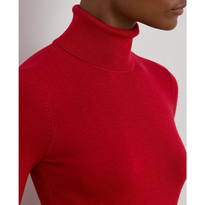Lauren Ralph Lauren Women's Silk-Blend Turtleneck Sweater