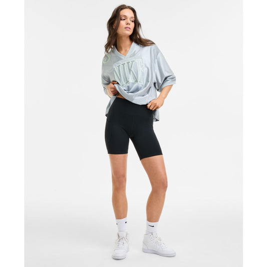 Nike Women's One High-Waisted Side-Pocket 8" Bike Shorts