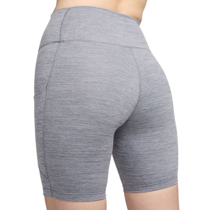 Nike Women's One High-Waisted Side-Pocket 8" Bike Shorts