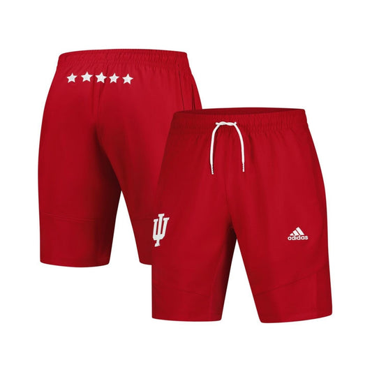 Adidas Men's Scarlet Indiana Hoosiers Swingman Replica Basketball Shorts