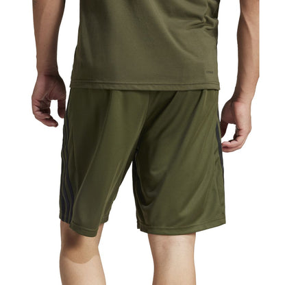 adidas Men's Pique 3-Stripes Logo Training Shorts