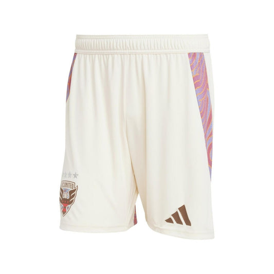 Adidas Men's Tan D.c. United Away 2025 The Soul Kit Authentic Shorts