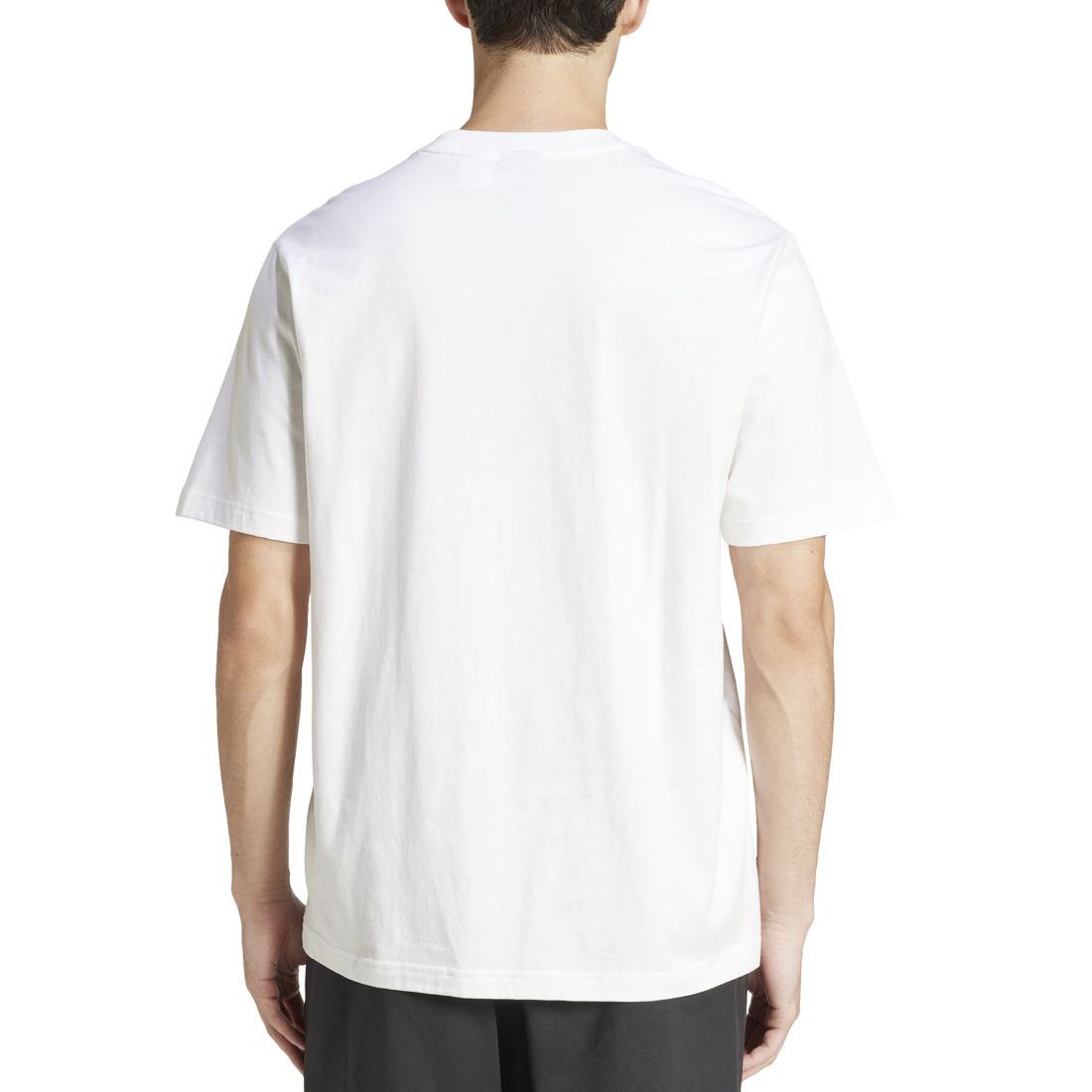 adidas Men's Essentials Regular-Fit Linear Logo Graphic T-Shirt