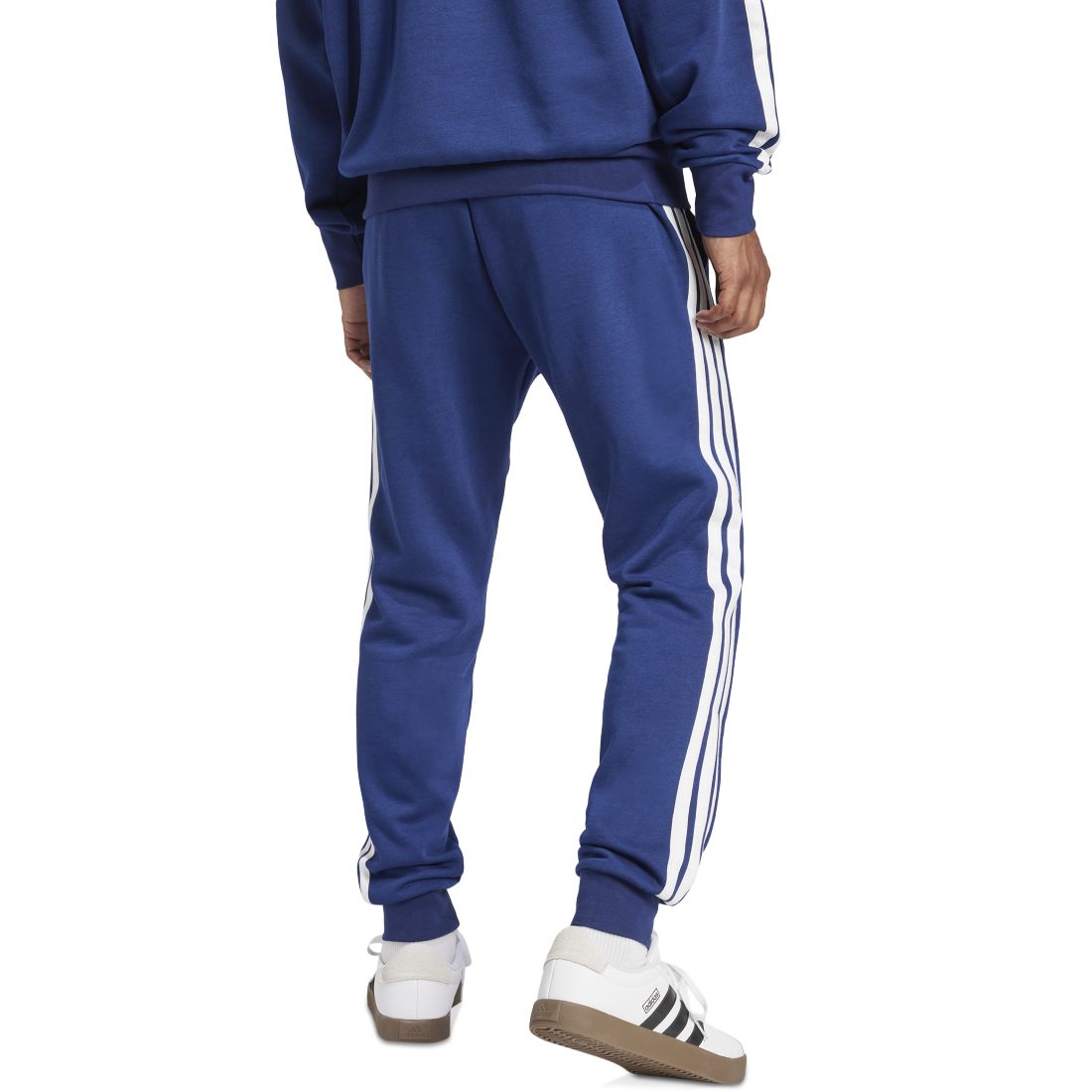 adidas Men's Essentials Regular-Fit 3-Stripes Fleece Joggers