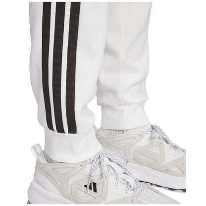 adidas Men's Essentials Regular-Fit 3-Stripes Fleece Joggers