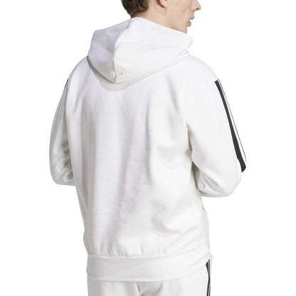 adidas Men's Essential Three Stripes Fleece Hoodie