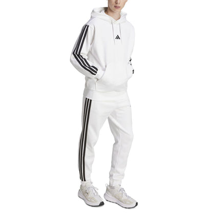adidas Men's Essential Three Stripes Fleece Hoodie