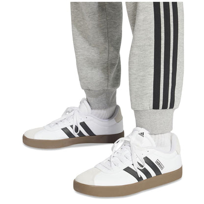 adidas Men's Essentials Regular-Fit 3-Stripes Fleece Joggers