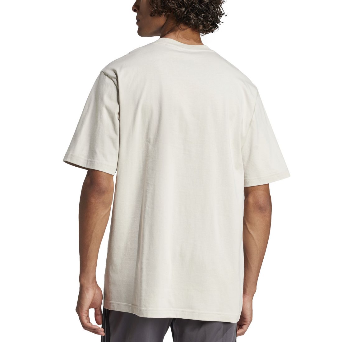 adidas Men's Essentials Regular-Fit Linear Logo Graphic T-Shirt