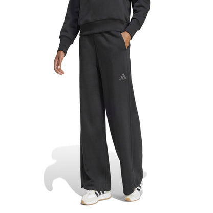 adidas Women's All Szn Fleece Loose Wide-Leg Pants