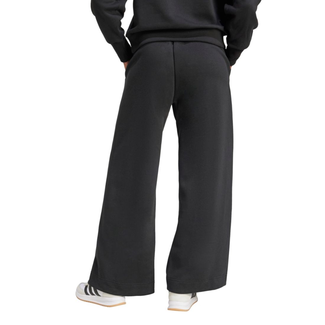 adidas Women's All Szn Fleece Loose Wide-Leg Pants