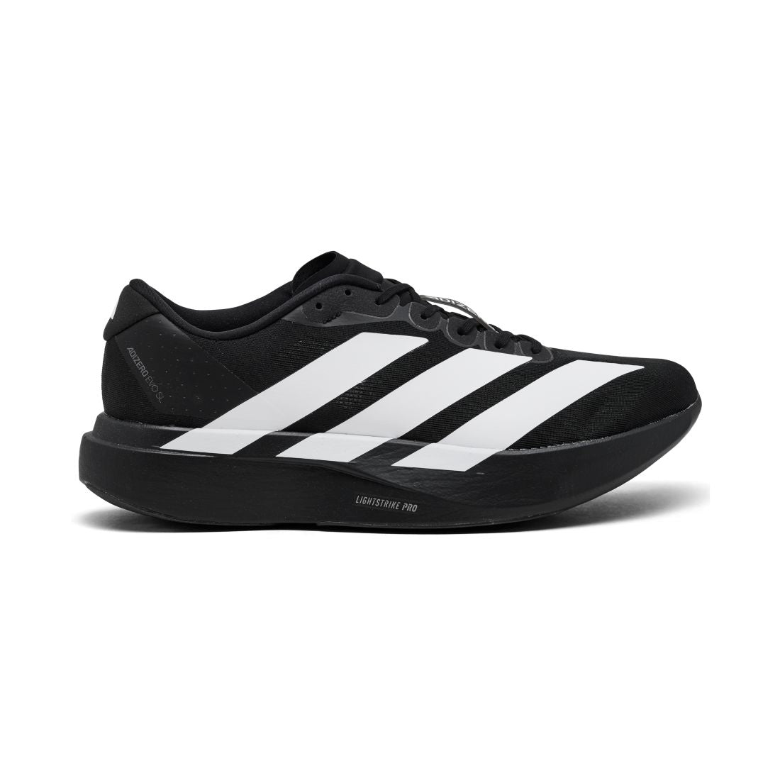 Adidas Men's Adizero Evo Sl Running Sneakers from Finish Line - Black, White