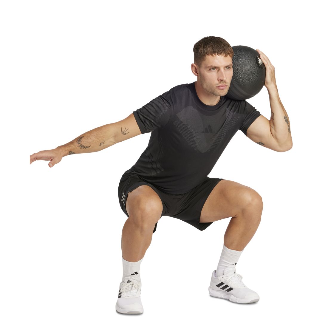 adidas Men's Slim-Fit Performance Seamless T-Shirt