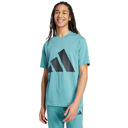 adidas Men's 3 Bar Logo Graphic Cotton T-Shirt