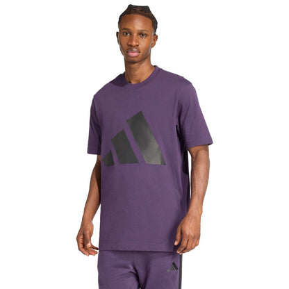 adidas Men's 3 Bar Logo Graphic Cotton T-Shirt