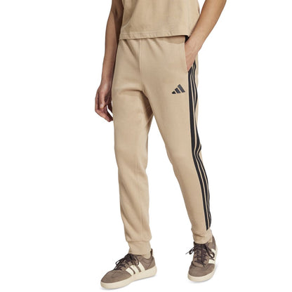 adidas Men's Essentials Regular-Fit 3-Stripes Fleece Joggers