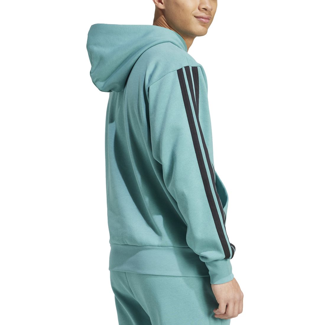 adidas Men's Essential Three Stripes Fleece Hoodie