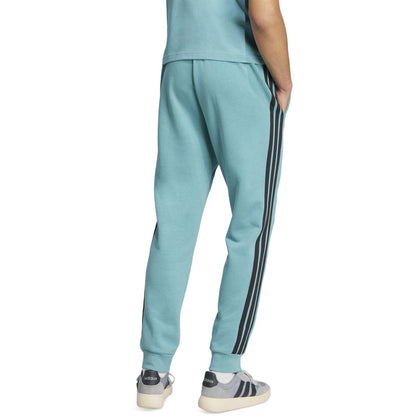 adidas Men's Essentials Regular-Fit 3-Stripes Fleece Joggers